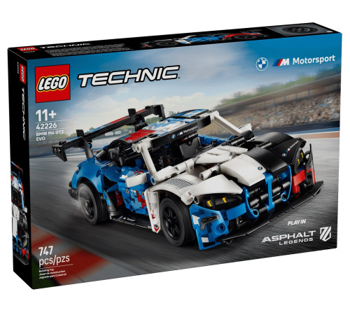 Jucării pentru Copii - Magazin Online de Jucării ieftine in Chisinau Baby-Boom in Moldova lego technic 42226 constructor "mașina de curse bmw m4 gt3 evo" (747 el.)