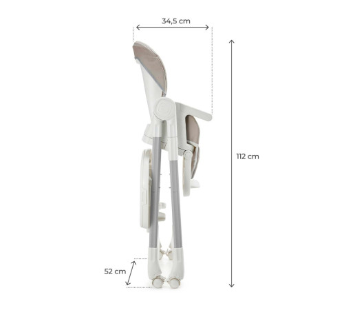 kinderkraft scaun pentru copii 3-in-1 tulo bej