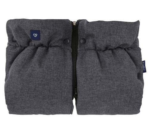 Cărucioare in Moldova Womar Zaffiro  Mănuși separate pentru cărucior "Beige Wool Premium" melange graphite  womar zaffiro  mănuși separate pentru cărucior "beige wool premium" melange graphite