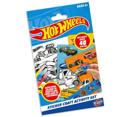  hot wheels hw85751 Набор для творчества с наклейками