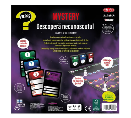 tactic 59614 Настольная игра "alias mystery" 