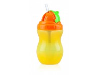 nuby id9688 Поильник-непроливайка с трубочкой 320 мл.(12m+)
