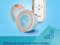 canpol 20/106 Двойной портативный молокоотсос "milkshell"