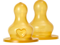 bibs Соска латексная антиколиковая (2 шт.) медленный поток