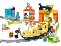 lego duplo 10428 constructor "tren public interactiv mare" (103 el.)