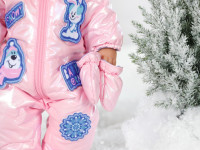 zapf creation 834190 set de haine pentru păpuși  baby born salopeta de iarna (43 cm.)