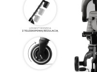 kinderkraft Трицикл складной jazz 2 серый