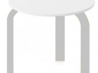 veres 46.39.2.17 Столик деревянный Монако (белый/серый)