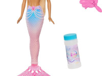 barbie jlw56 păpușa barbie "sirenă cu bule"