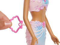 barbie jlw56 păpușa barbie "sirenă cu bule"