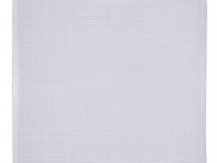 womar zaffiro Вафельный плед с кисточками (75 x 100 см.) серый