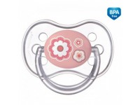 canpol 22/563 suzetă din silicon rotunda "newborn baby" (6-18m) 1buc.