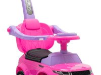 baby mix 57178 mașină cu mâner 3 în 1 "suv" roz
