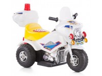 chipolino Мотоцикл на аккумуляторе police elmp01601wh белый