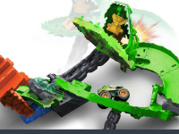 hot wheels jfr06 set de joc "monster trucks sharks vs dinos"