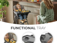 kinderkraft scaun pentru copii foldee roz