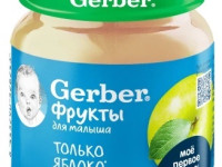 gerber Пюре "Яблоко" (4 м +) 80 гр.