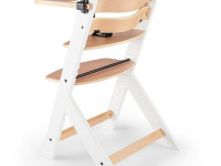 kinderkraft Стульчик для кормления enock белый/дерево