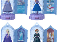 disney princess jcr90 set surpriză  cu mini păpușă "frozen: mysterious tower"