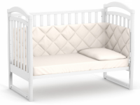 veres 06.3.1.1.06 patuț pentru copii "Верес ЛД6" (alb)