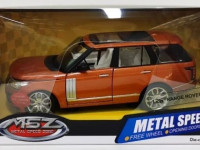 msz 68263a model metalic "range rover, 1:26" (in sort.)