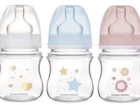 canpol 35/216 biberon cu sistem anti-colik easy start "newborn baby" 120ml (0+)