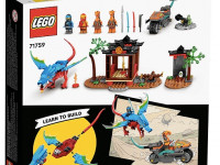 lego ninjago 71759 constructor "templul ninja-dragon" (161 el.)