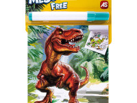 as kids 1023-61006 Карманный набор для рисования "dinosaurs" (в асс.)