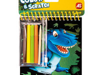 as kids 1023-61006 Карманный набор для рисования "dinosaurs" (в асс.)