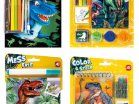 as kids 1023-61006 Карманный набор для рисования "dinosaurs" (в асс.)