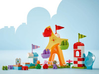 lego duplo 10453 constructor "fun fair. peppa pig" (53 el.)