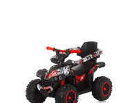 chipolino mașină cu mâner atv rocahc02306wr  alb\rosu