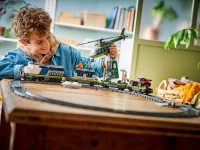 lego city 60508 constructor "jaf &icirc;n trenul poliției" (1313 el.)