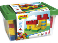 androni giocattoli 8525-0000 Конструктор в контейнере "unico plus" (250 дет.) 