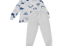 minikin 2430101110 pijama pentru copii (m. 110) gri