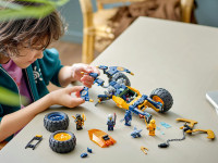 lego ninjago 71811 constructor "vehiculul de teren ninja al lui arin" (267 el.)