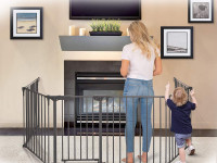 dreambaby g2161bb Ворота безопасности 6 секций "royale converta 3 in1" (до 3,8 м.) черный