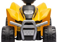 chipolino elbcat02501 atv pe baterii cat galben