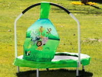 chipolino trampm024ju mini trambulină pentru copii (91 cm) verde