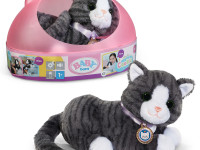 zapf creation 837580 pisicuță interactivă cu cutie baby born "my cat cookie"
