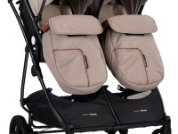 chipolino carucior pentru gemeni duo smart kbds02503tr tiramisu
