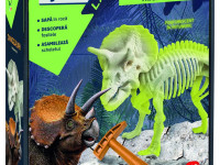 as kids 1026-50740 laboratorul de știință și jocuri "descopera dinozaurul triceratops" (ro)