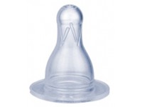 canpol 18/130 biberon din silicon cu curgere variabilă 1buc.