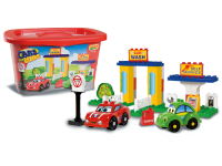 androni 8568-0car constructor cars kids "statie de service" (37 el.)