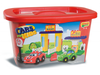 androni 8568-0car Конструктор cars kids "Сервисная станция" (37 дет.)