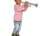 bontempi 324231 trompetă cu 4 clape colorate