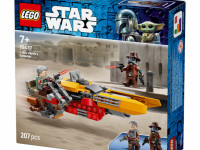 lego star wars 75437 constructor "speeder-ul lui cobb vanth" (207 el.)