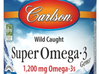 carlson Омега-3 для взрослых "super omega-3 gems, 1.200 mg" (50 капсул)