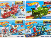 hot wheels fjn34 set de joacă pliabil cu o mașină (în sort)