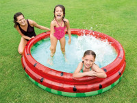 intex 58448 piscină gonflabilă pentru copii "pepene verde" (168×38 cm)